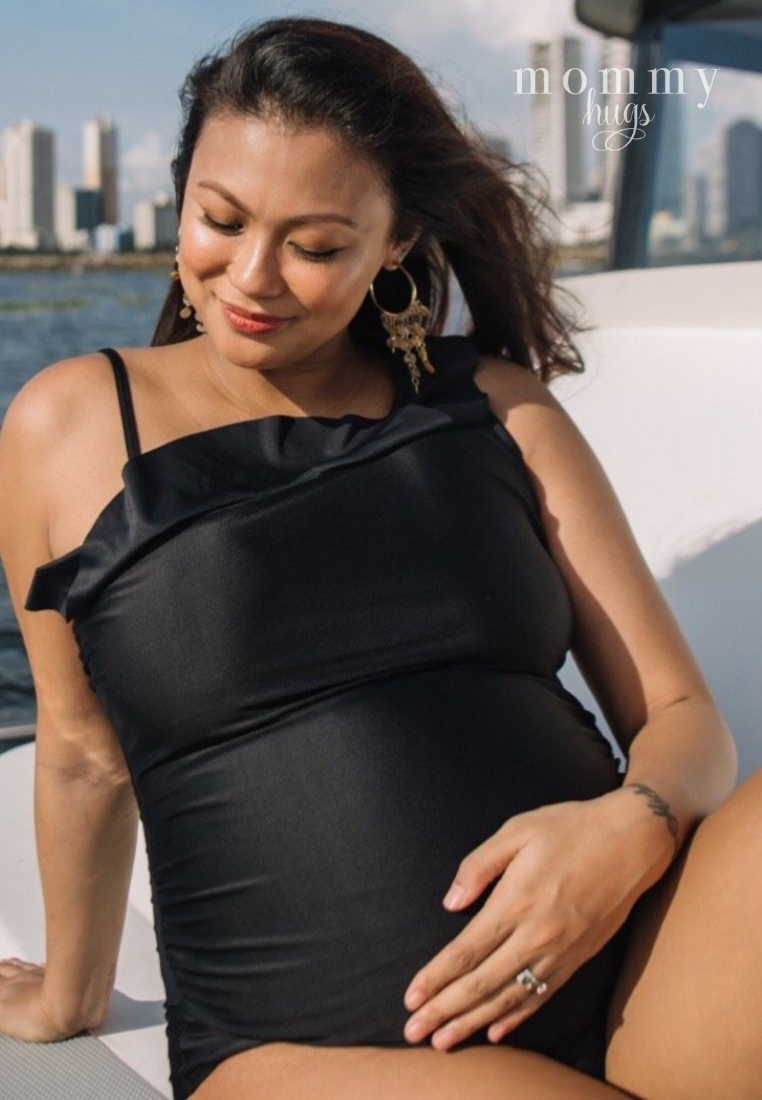 Maternity Little Black Swimsuit