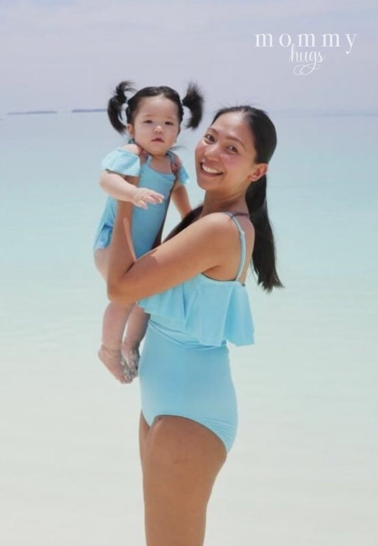 Baby Blue Off-Shoulders (Mom & Daughter)