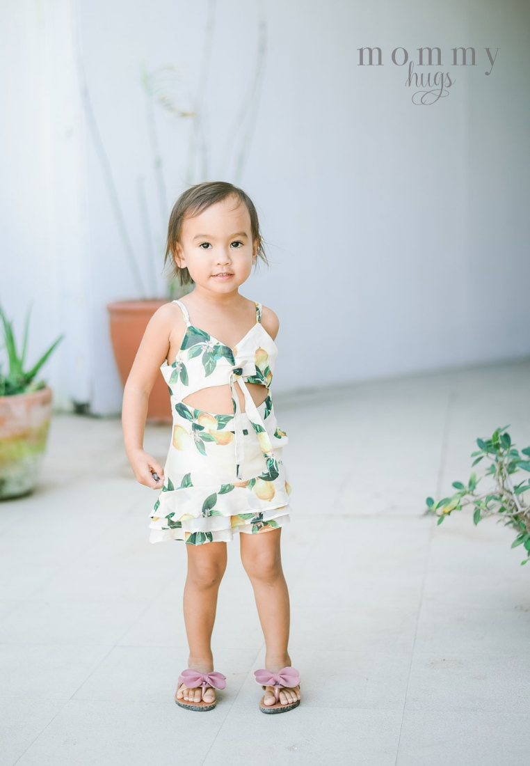 Resort Wear Lemon Dress
