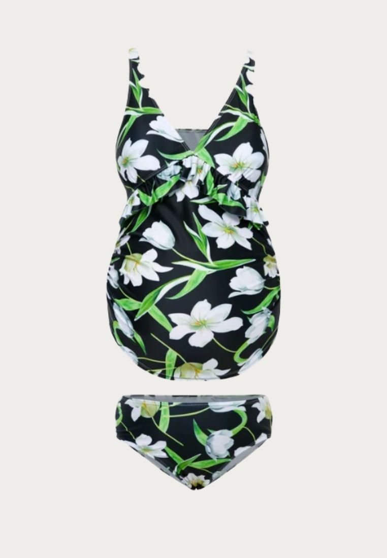 Maternity Lovely Lillies Swimsuit