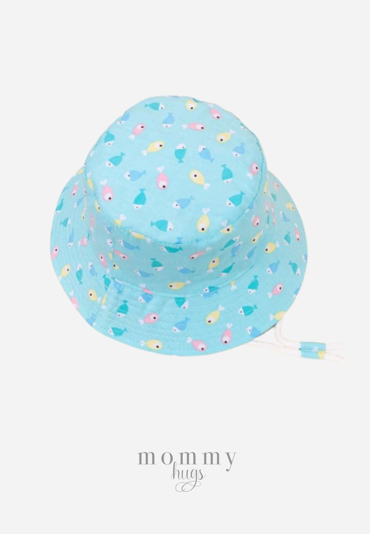 Blue Guppies Bucket Hat for Kids