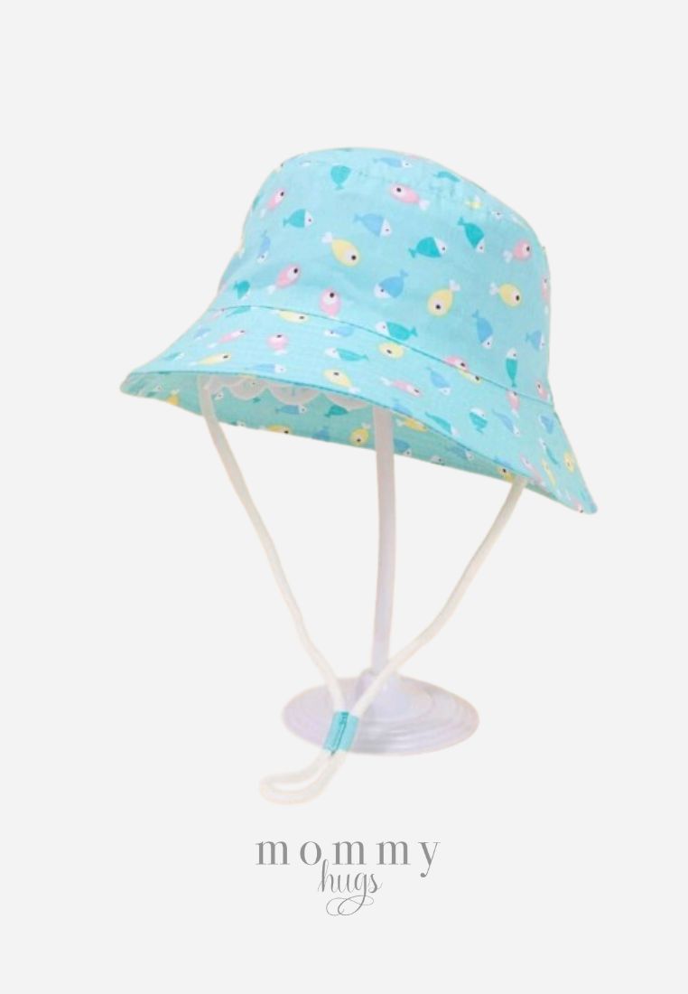 Blue Guppies Bucket Hat for Kids