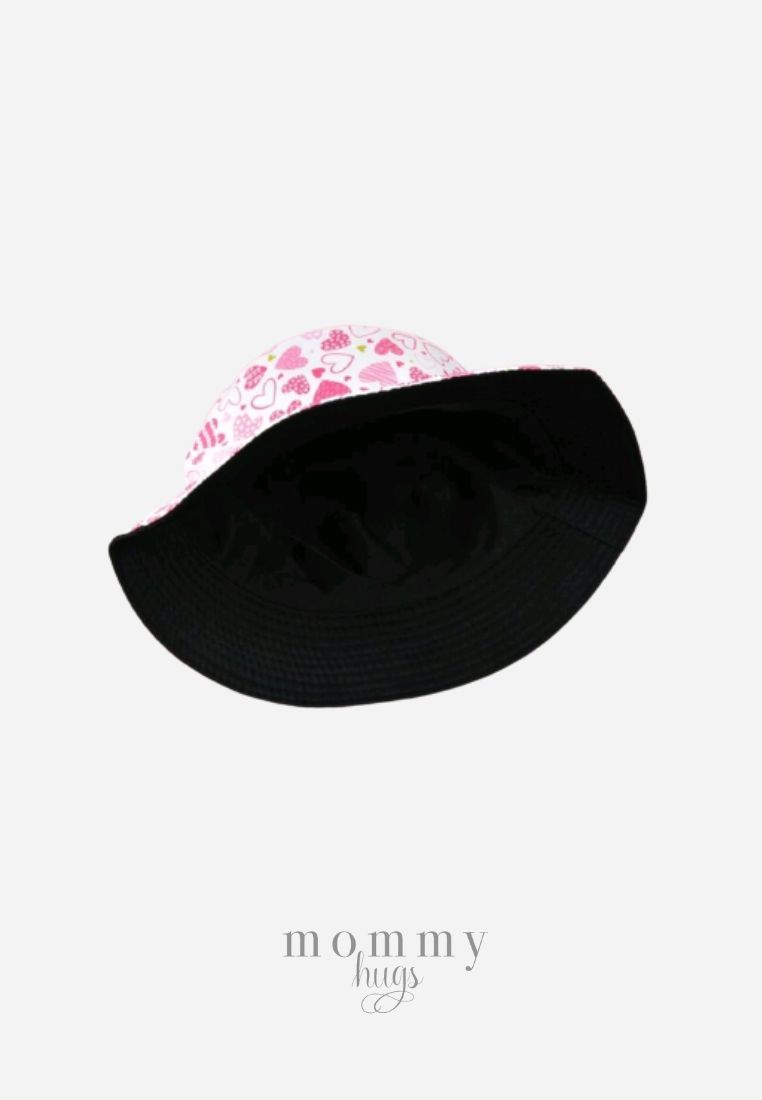 Sweet Valentine Reversible Bucket Hat for Kids