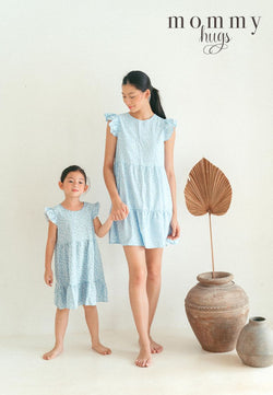 Snowflake Eve Dress Mom and Daughter