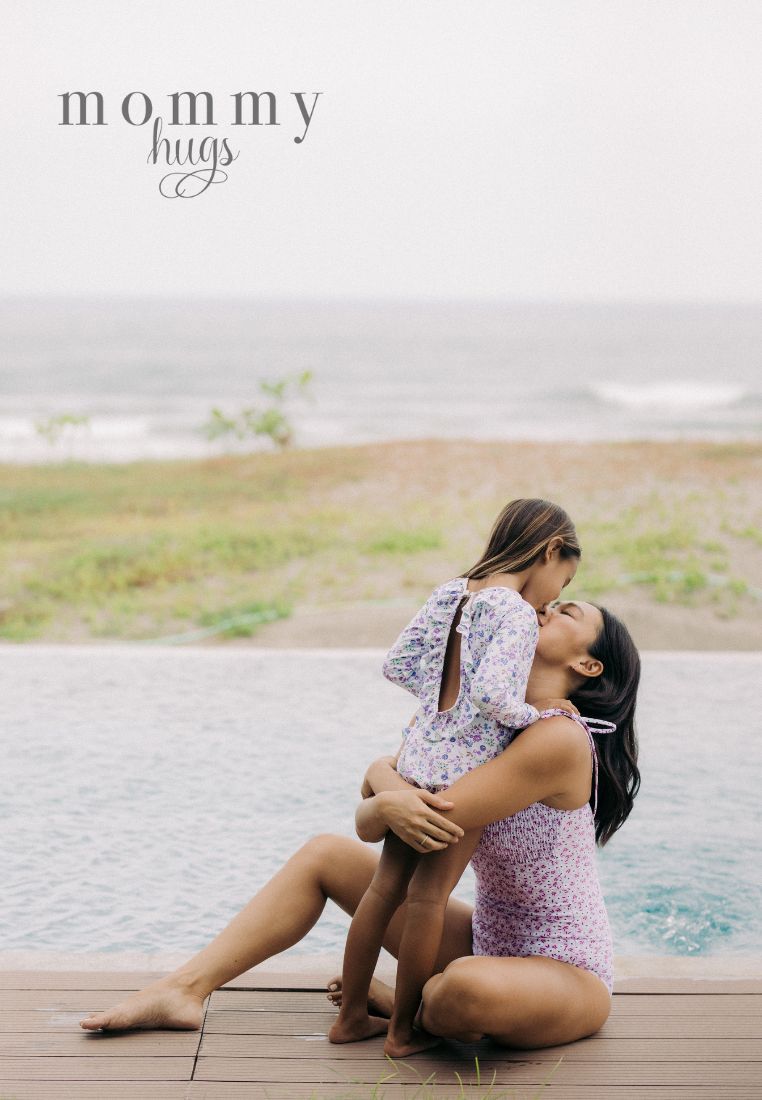 Purple Meadow Twinning Swimwear ( Mom and Daughter )