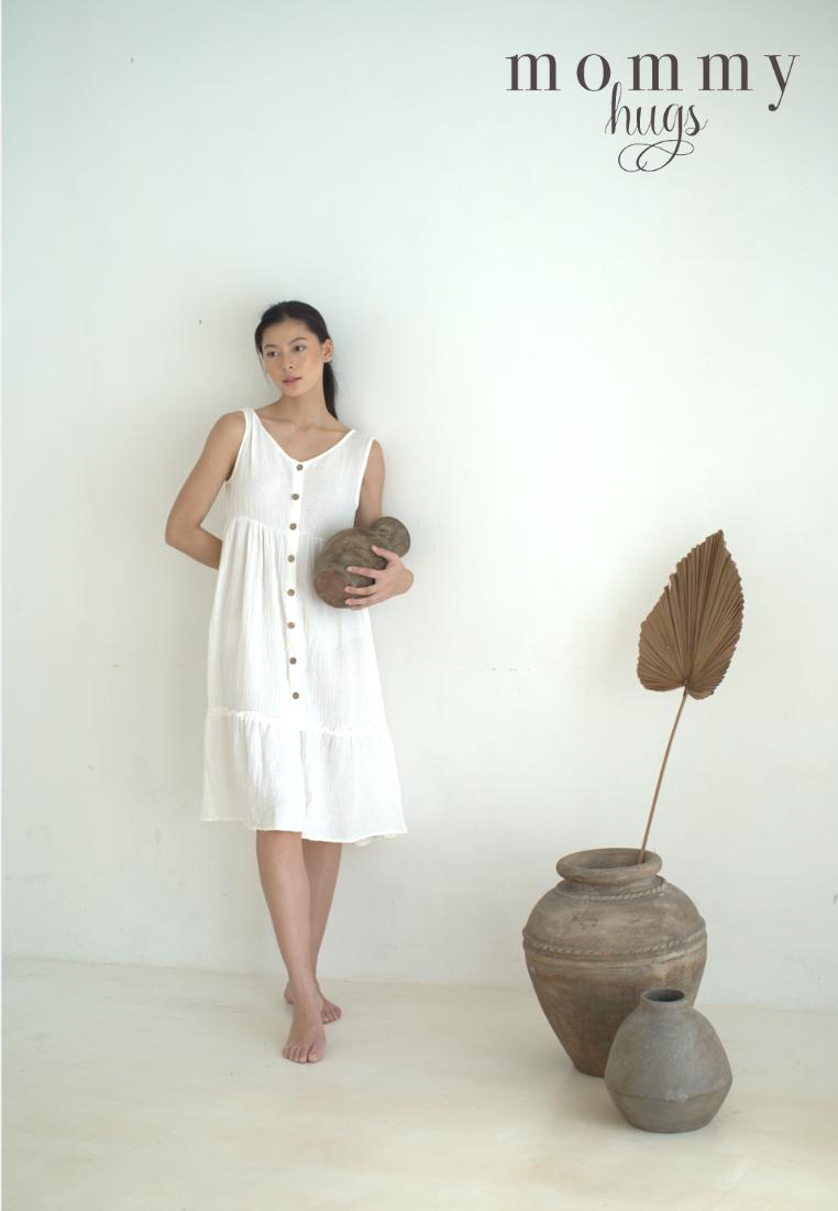 White Weaves Two Resort Dress