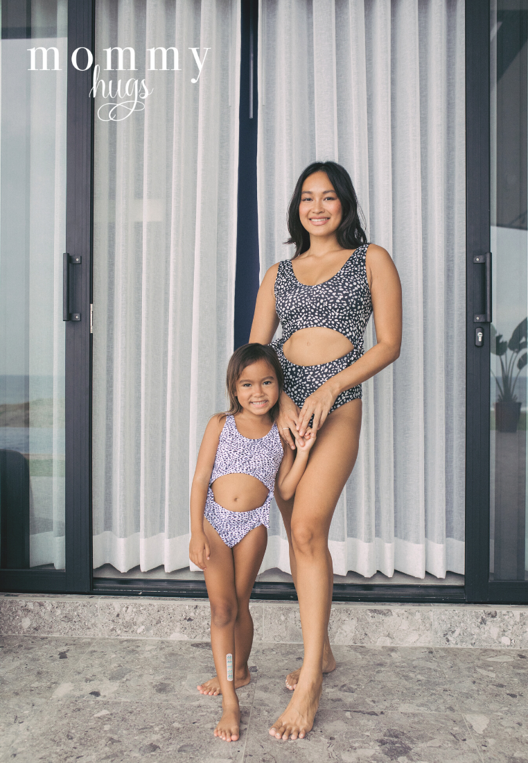 Ocean Stones Twinning Swimsuit  ( Mom and Daughter )