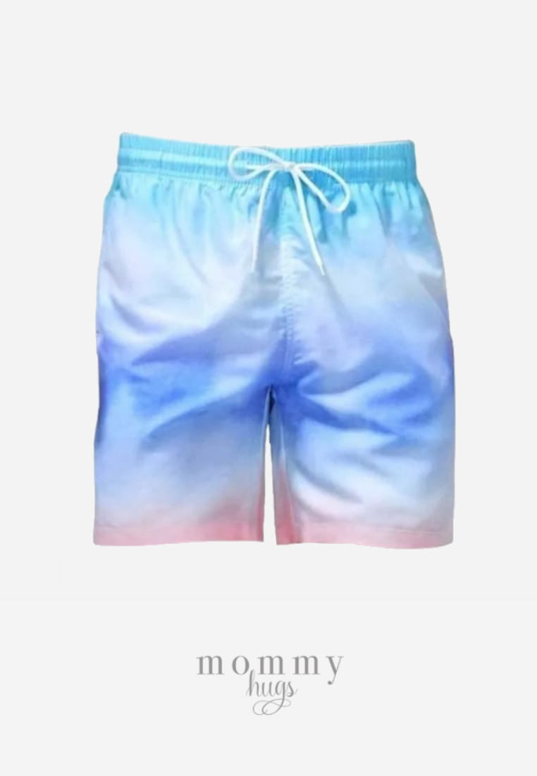 Lilac Skies Swim Shorts Daddy Version